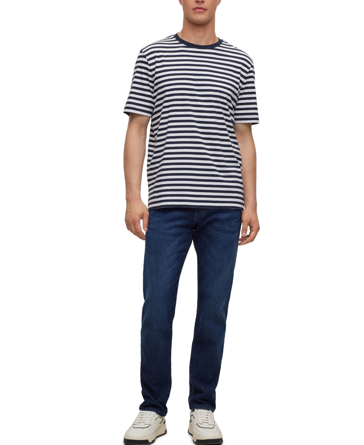 HUGO BOSS BOSS BY HUGO BOSS MEN'S COMFORT-STRETCH DENIM REGULAR-FIT JEANS 