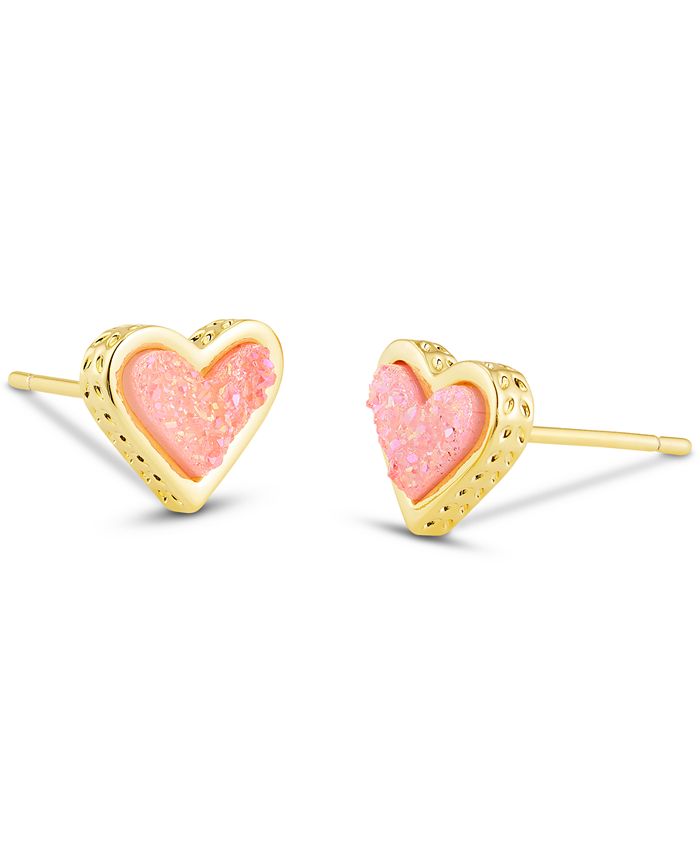 Kendra scott ari heart store stud earrings