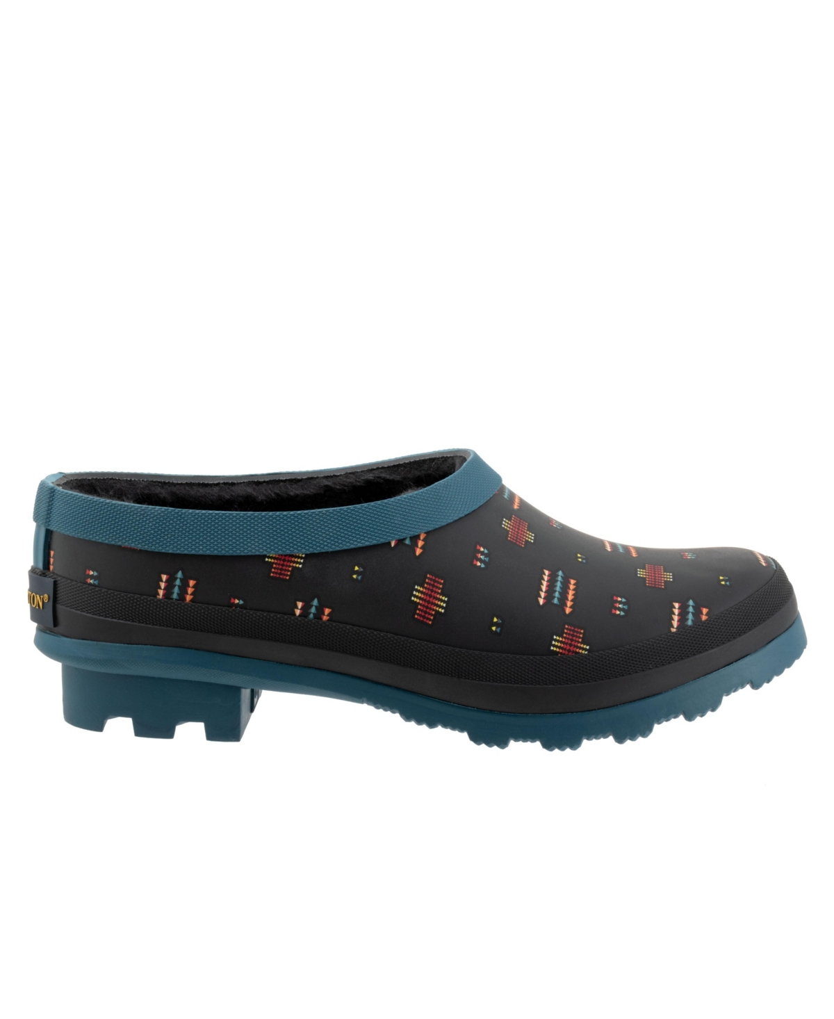 Pendleton Women's Geo Toss Fur Clogs