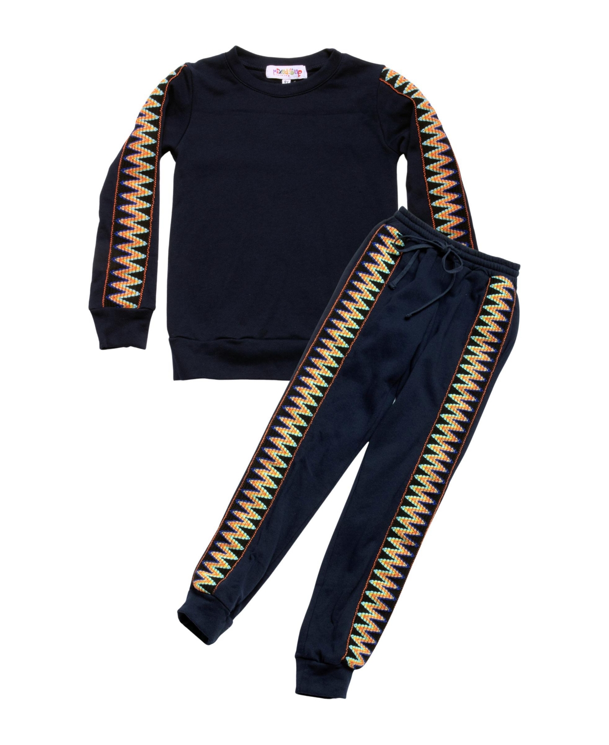 MIXED UP CLOTHING TODDLER BOYS EASY PULL-ON SWEATPANTS JOGGERS AND SWEATSHIRT