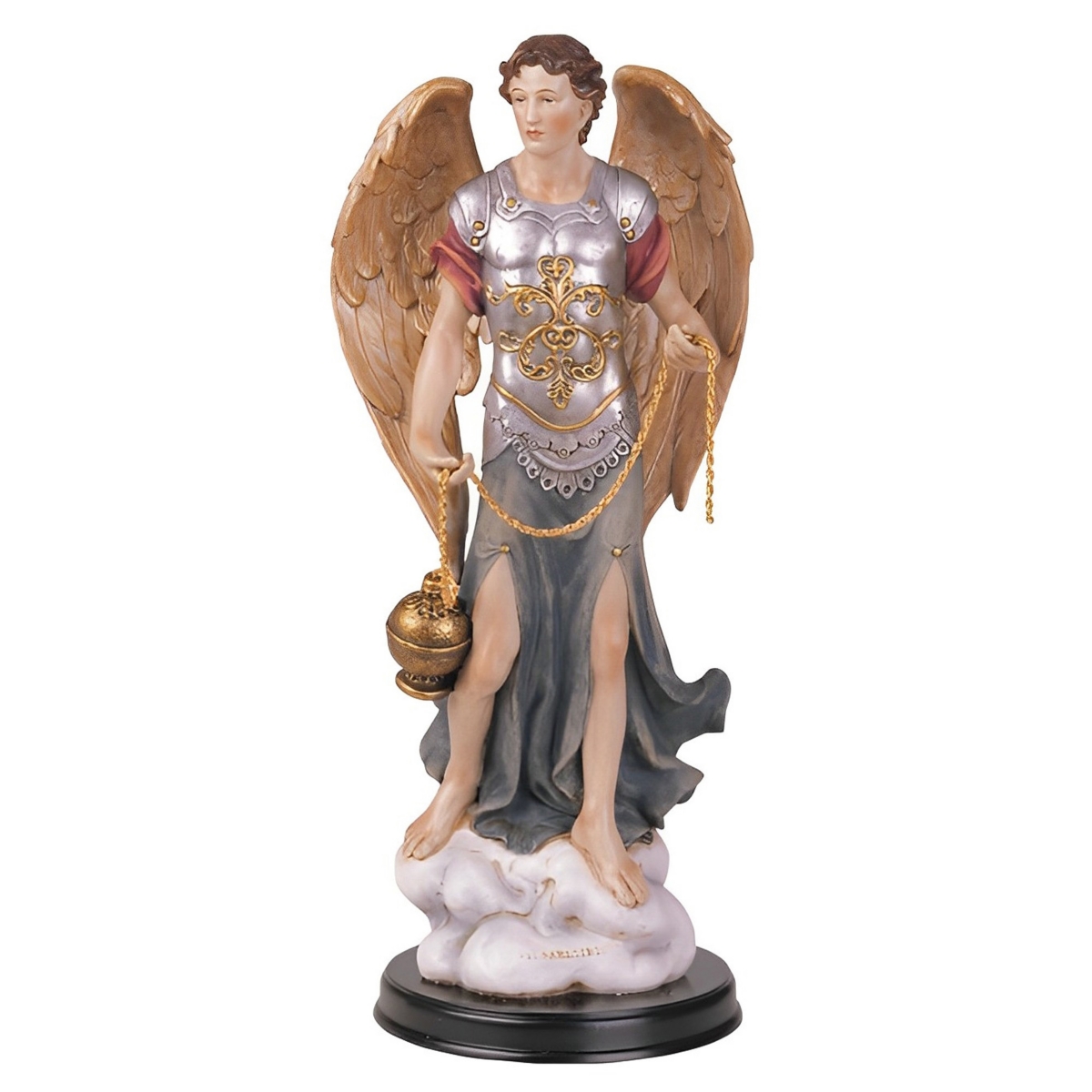Fc Design 12"H Archangel Sealtiel Statue Angel of Prayer Holy Figurine Religious Decoration Home Decor Perfect Gift for House Warming