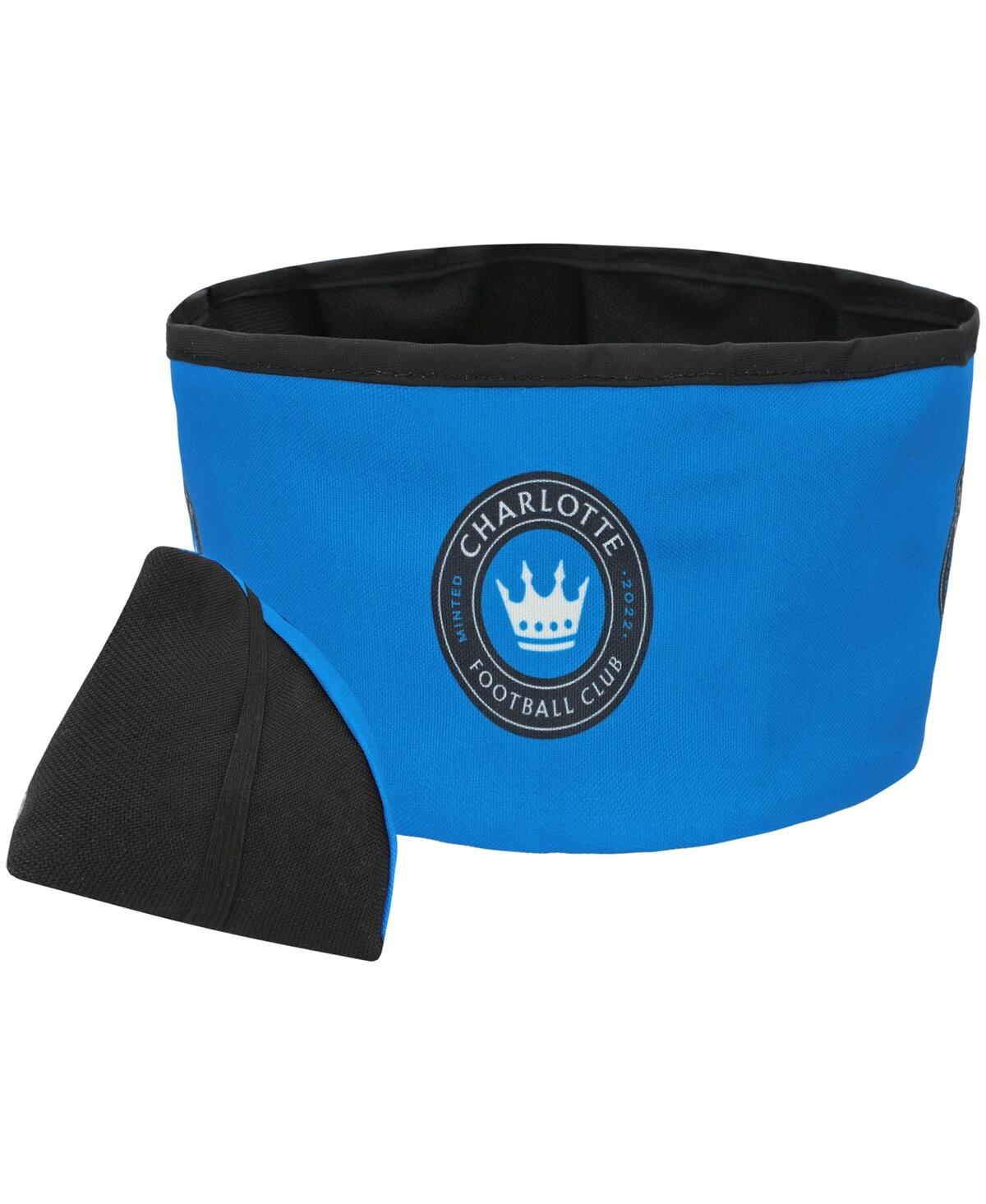 Charlotte Fc Travel Collapsible Bowl - Blue