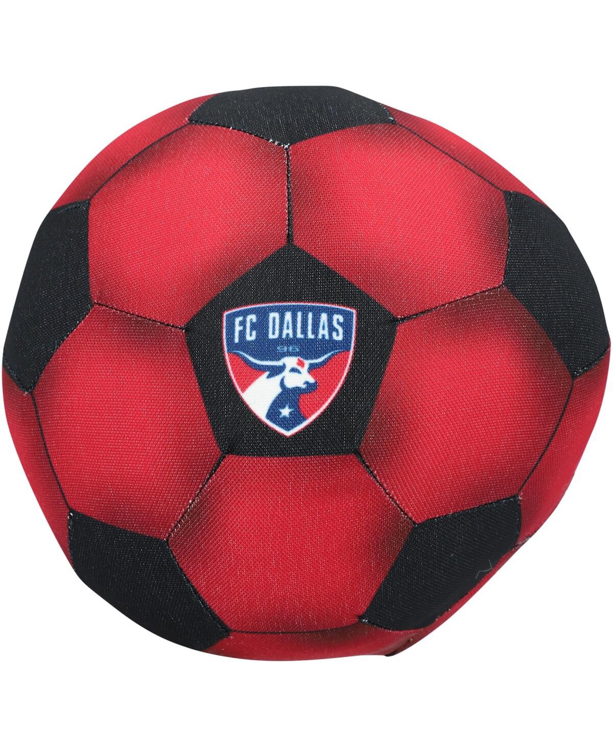 Fc Dallas Soccer Ball Plush Dog Toy - Red