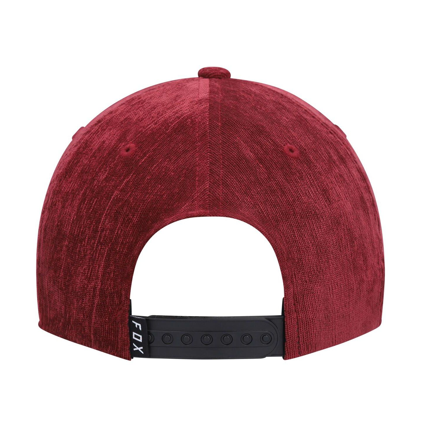 Мужская кепка Fox Maroon Fixated Snapback Hat — фото 4