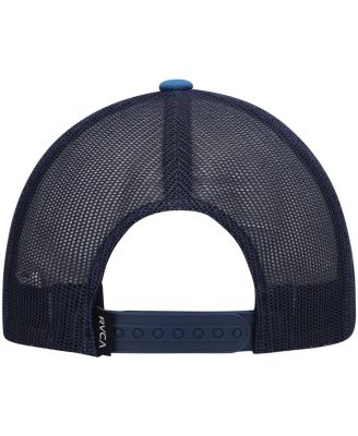 Men's Blue, Navy All The Way Snapback Trucker Hat