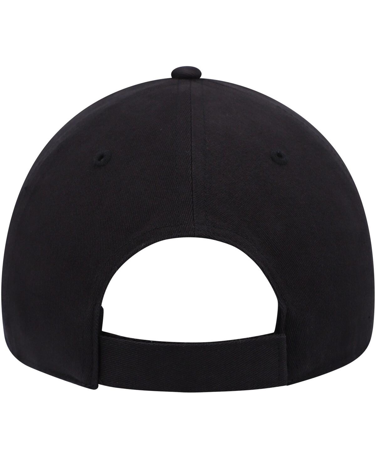 Shop 47 Brand Big Boys And Girls ' Black New York Jets Secondary Mvp Adjustable Hat