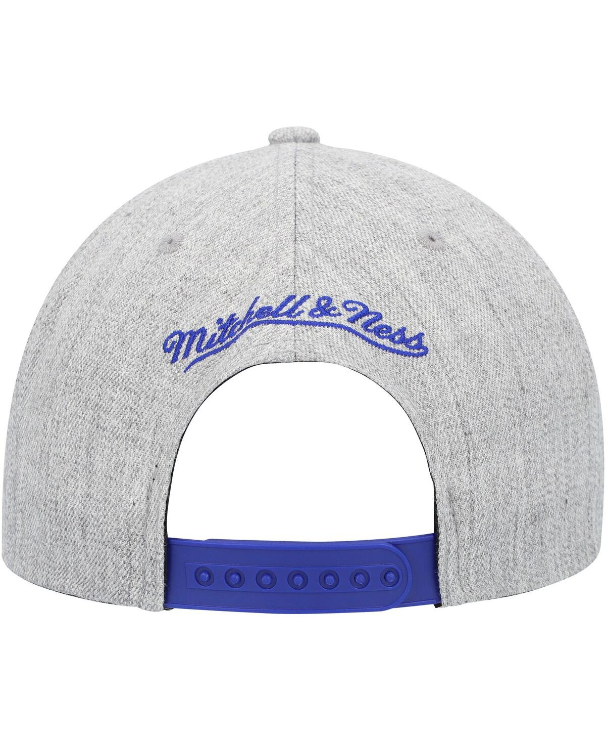 Shop Mitchell & Ness Men's  Heather Gray Orlando Magic Hardwood Classics 2.0 Snapback Hat