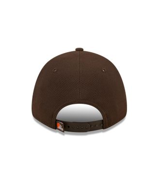 Men's Brown Cleveland Browns Framed AF 9FORTY Snapback Hat