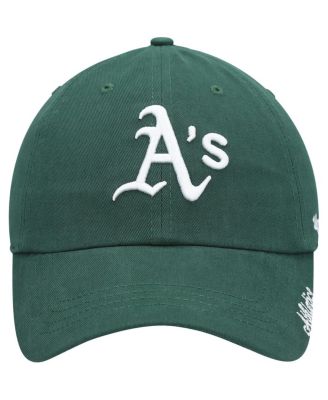 Women's Green Oakland Athletics Team Miata Clean Up Adjustable Hat