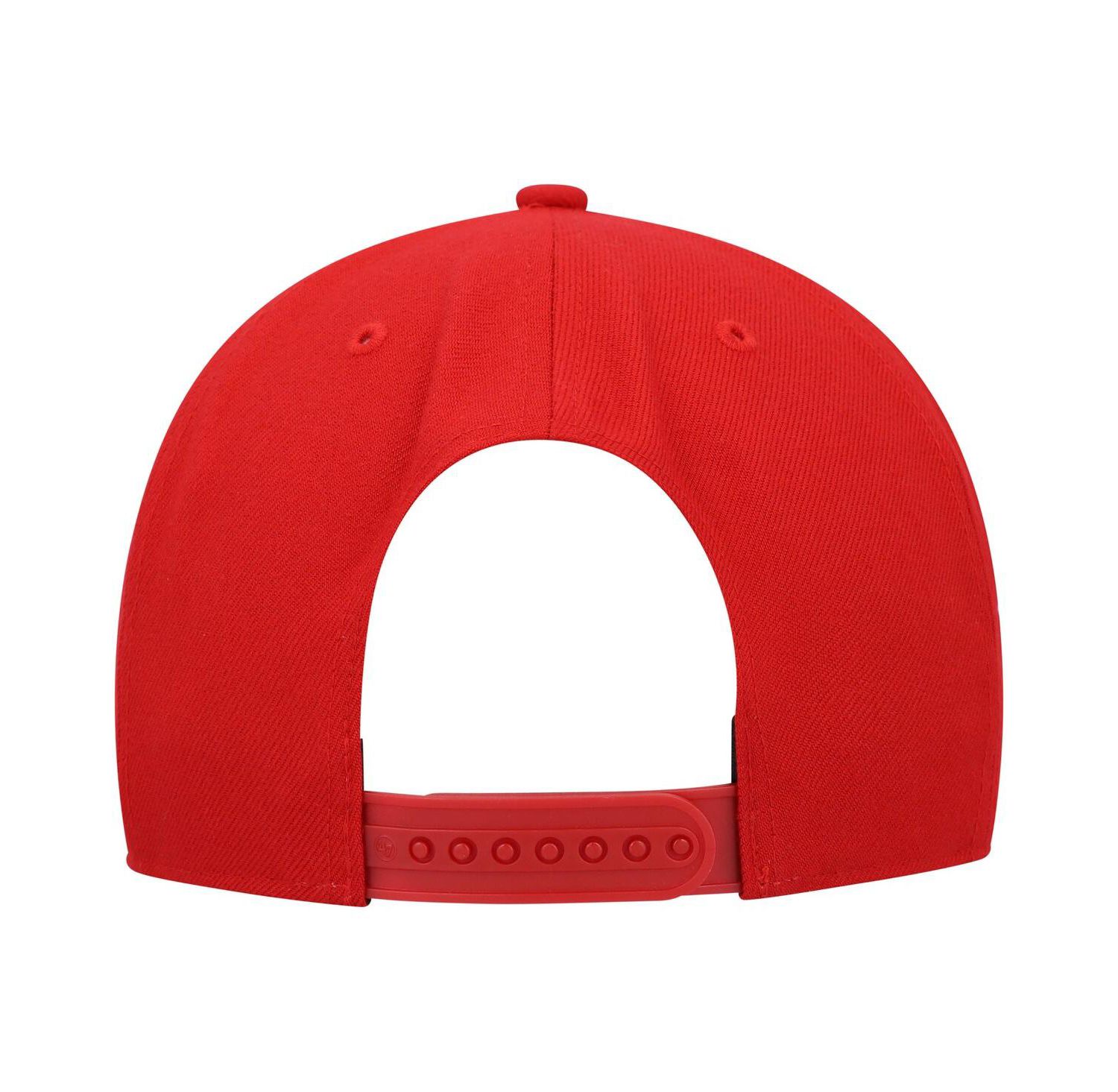 Men's Red Washington Capitals Sure Shot Captain Snapback Hat