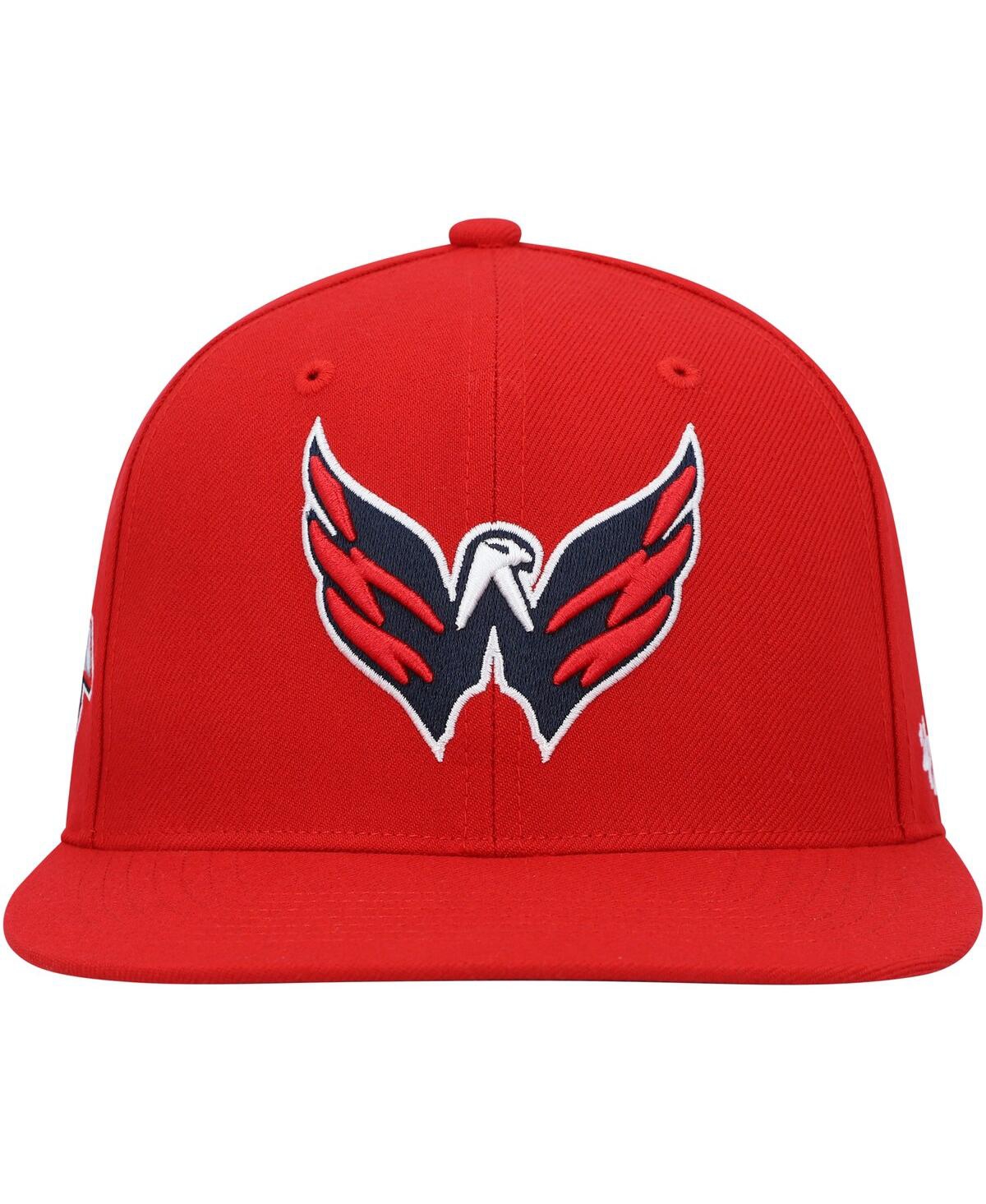 47 Brand Men's Red Washington Capitals Legend Mvp Adjustable Hat In Red