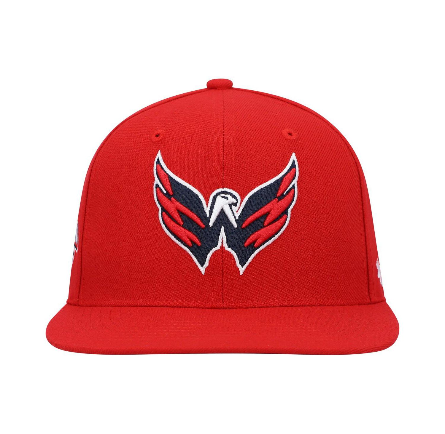 Men's Red Washington Capitals Sure Shot Captain Snapback Hat
