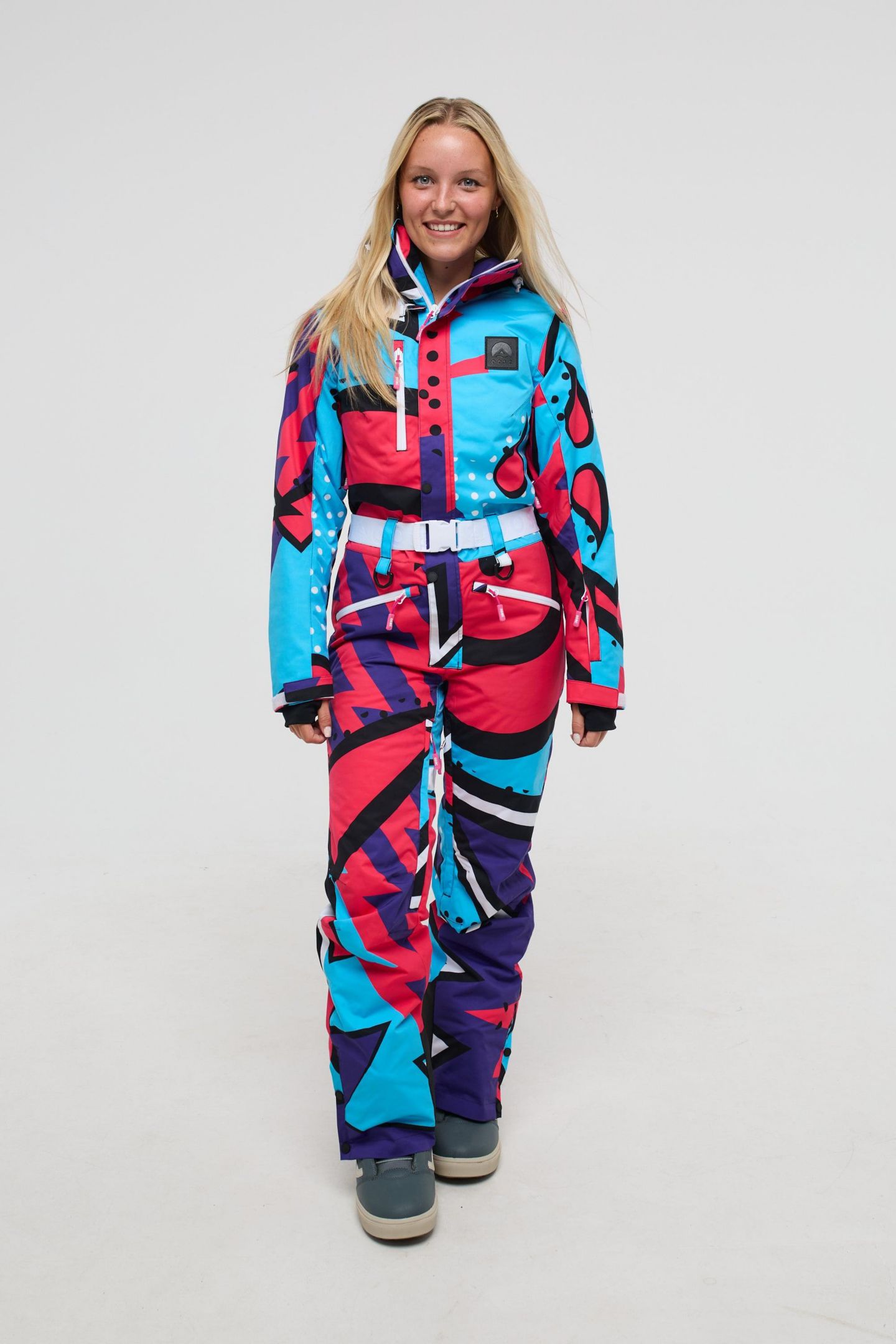Женские куртки OOSC Fresh Prince Ski Suit, цвет: Разноцветный — фото 32