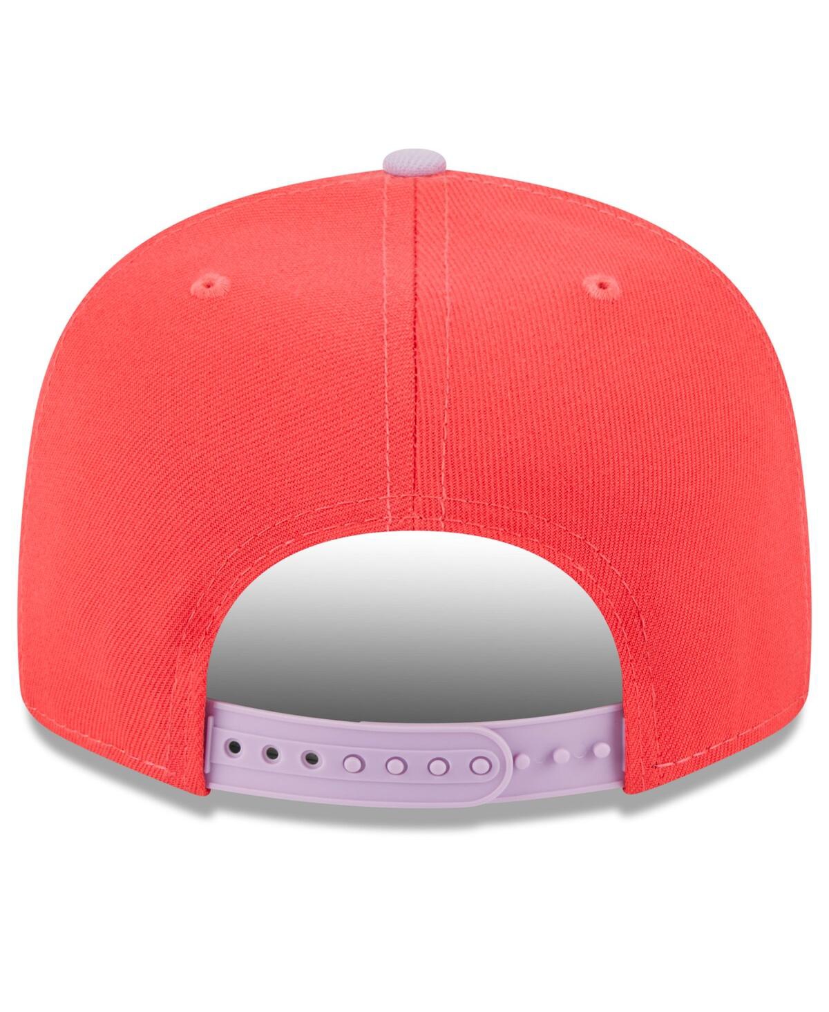 New Era Men's  Red, Purple Chicago White Sox Spring Basic Two-tone 9fifty Snapback Hat In Red,purple