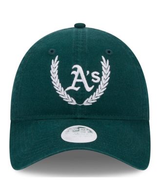 Women's Green Oakland Athletics Leaves 9TWENTY Adjustable Hat