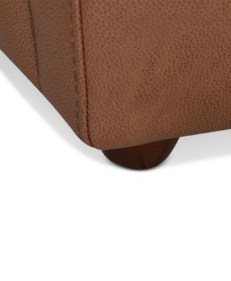 Polner 63" Leather Power Motion Loveseat, Created for Macy's