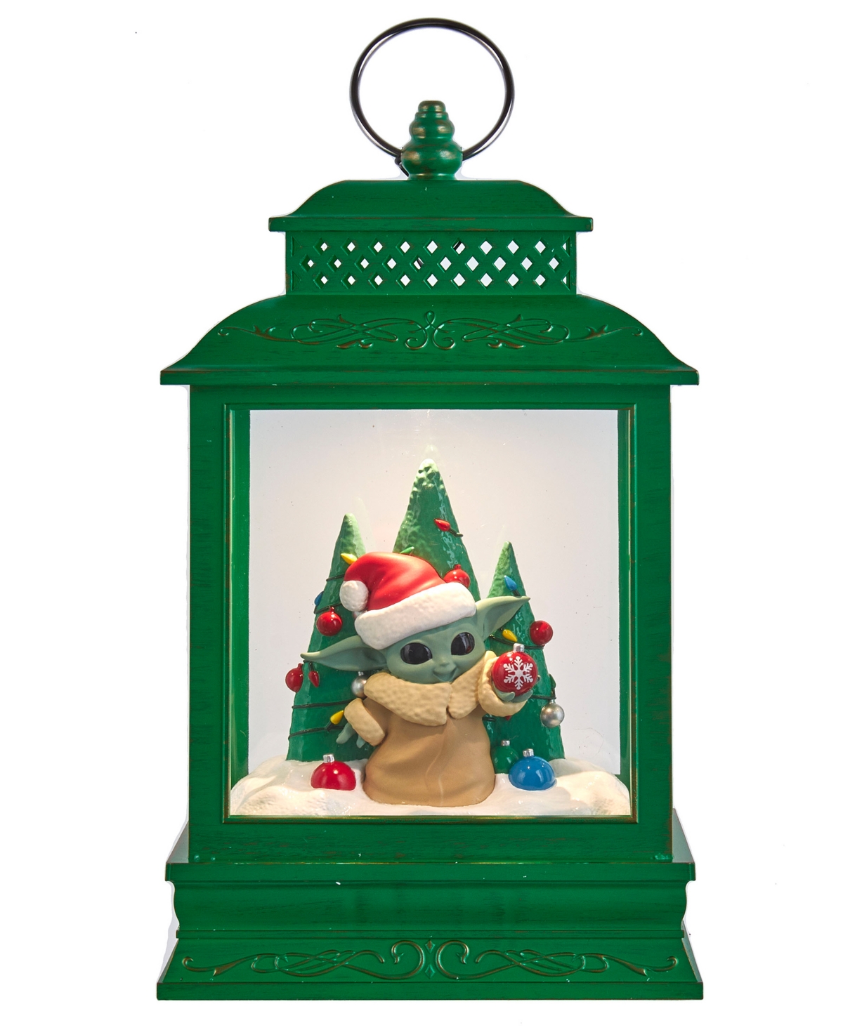 Kurt Adler 10" Battery-operated The Child Light-up Lantern Table Piece In Multicolored