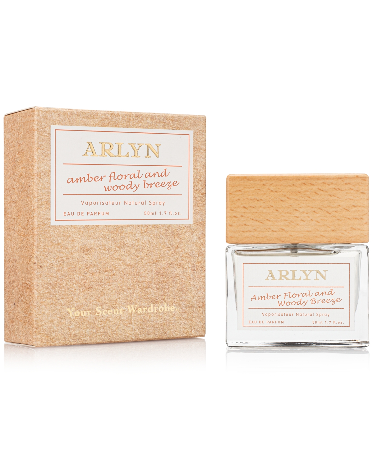 Amber Floral & Woody Breeze Unisex Eau de Parfum, 1.7 oz.