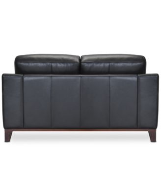 Jeddo 70" Leather Loveseat, Created for Macy's