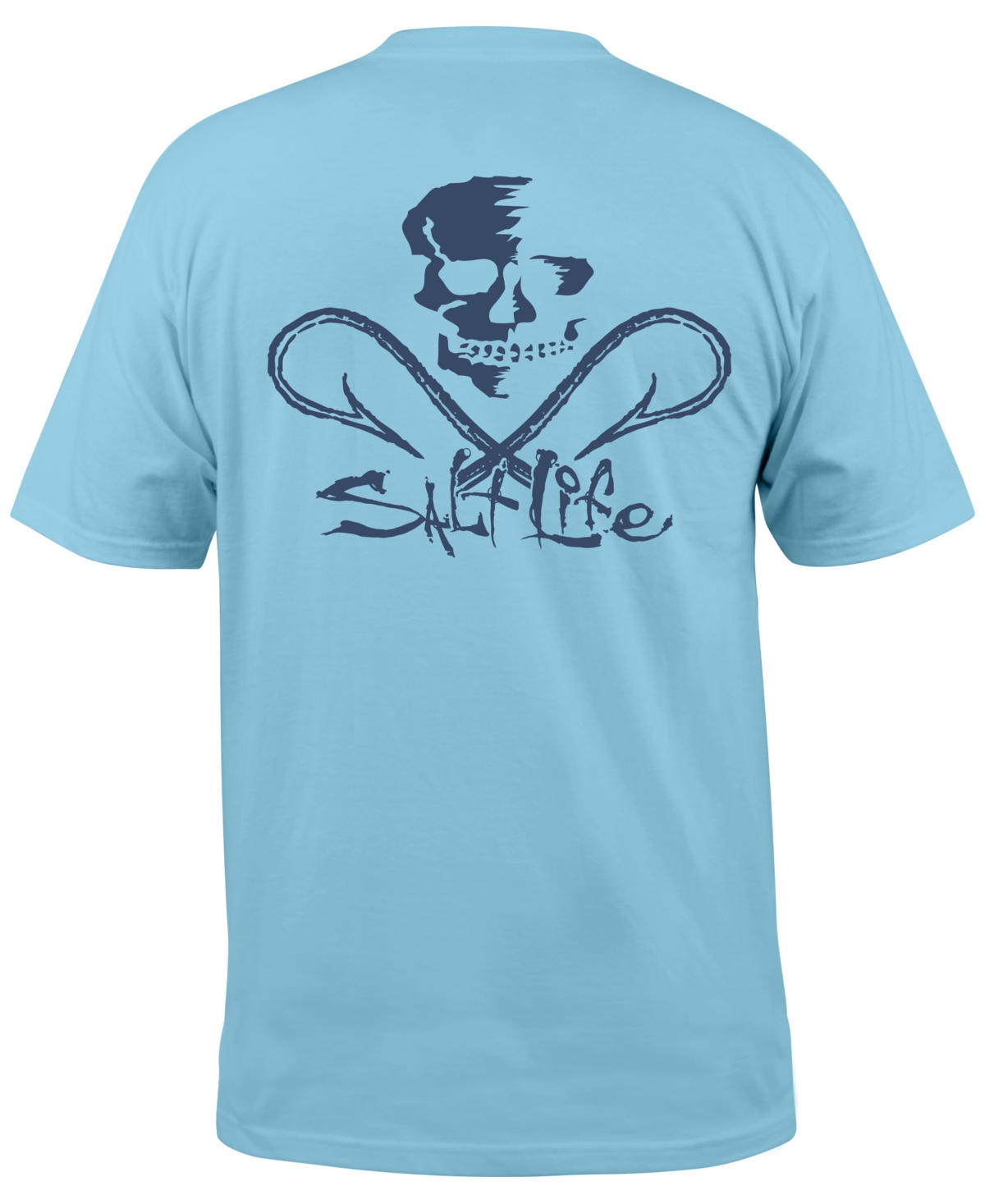 Salt Life Men's Liquid Depth Logo Graphic Pocket T-Shirt