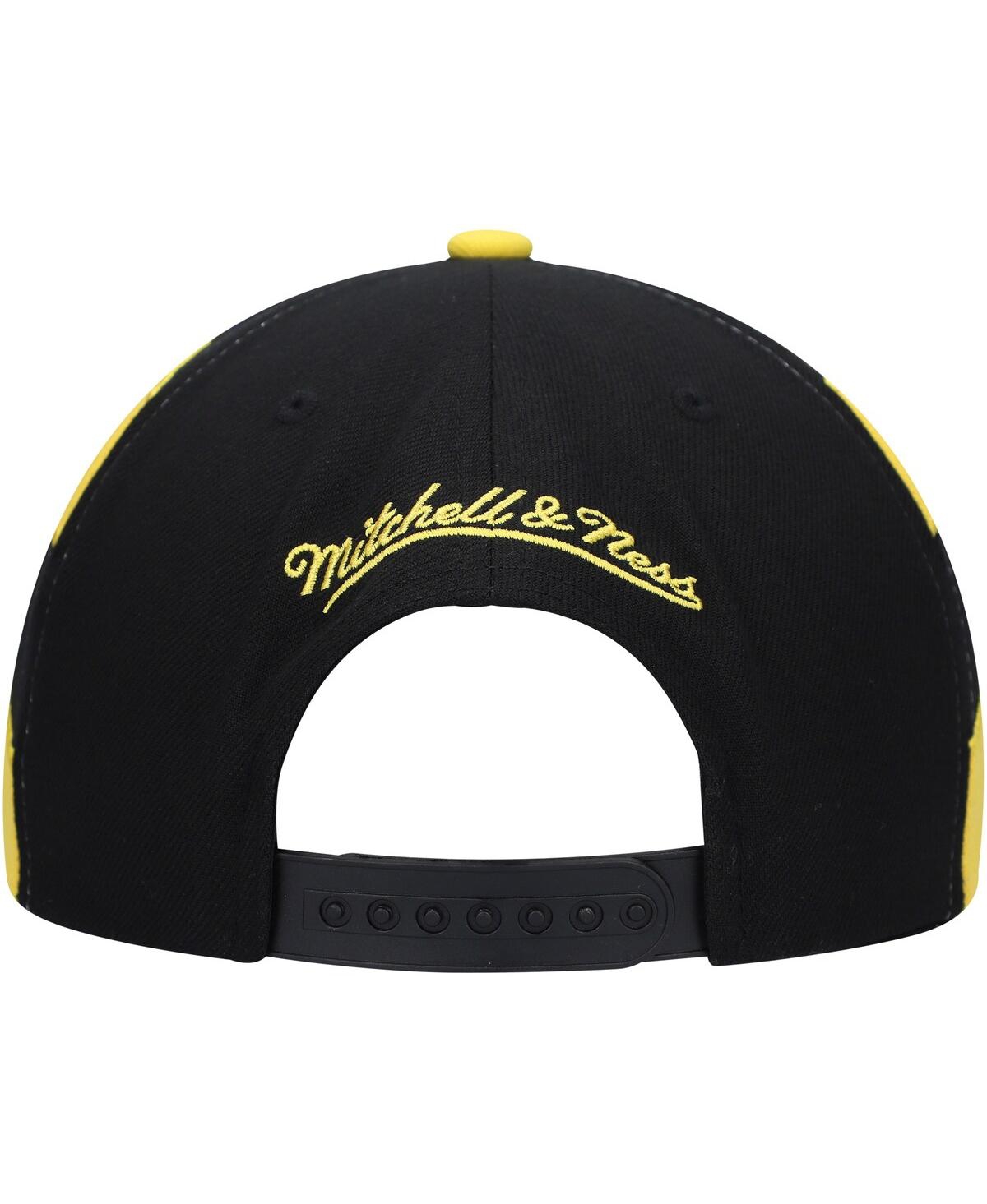 Mitchell & Ness Men's Black Columbus Crew Historic Logo Since '96 Jersey Hook Snapback Hat In Black