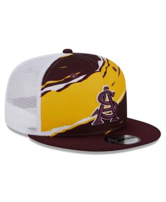 Men's Maroon Arizona State Sun Devils Tear Trucker 9FIFTY Snapback Hat