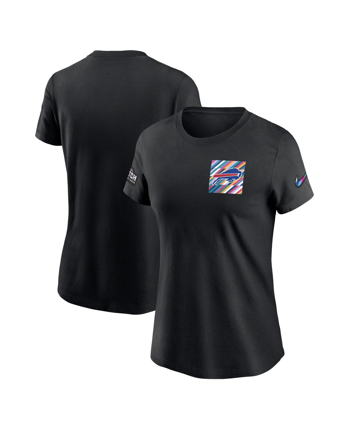 Nike Seattle Seahawks Crucial Catch Sideline  Women's Nfl T-shirt In Black