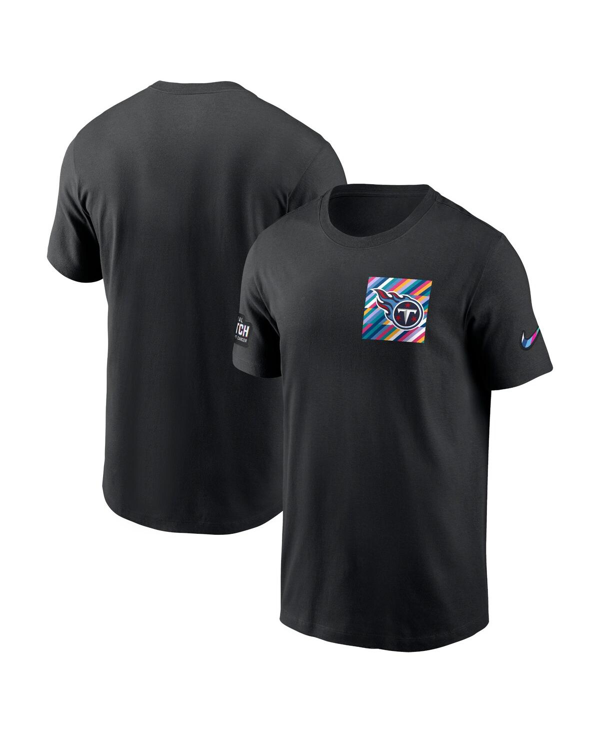 Nike Carolina Panthers Crucial Catch Sideline  Men's Nfl T-shirt In Black
