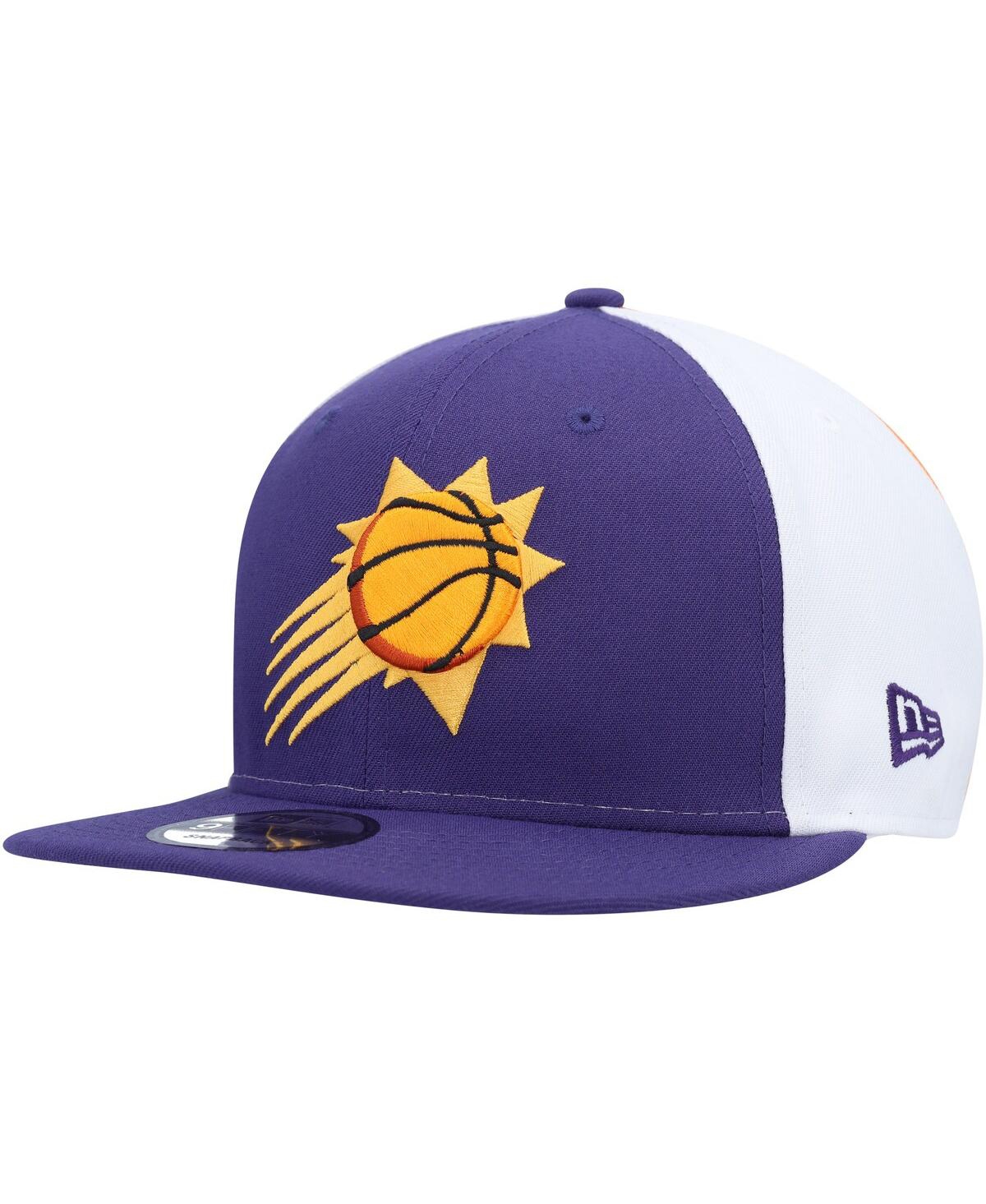 Shop New Era Men's  Purple Phoenix Suns Pop Panels 9fifty Snapback Hat