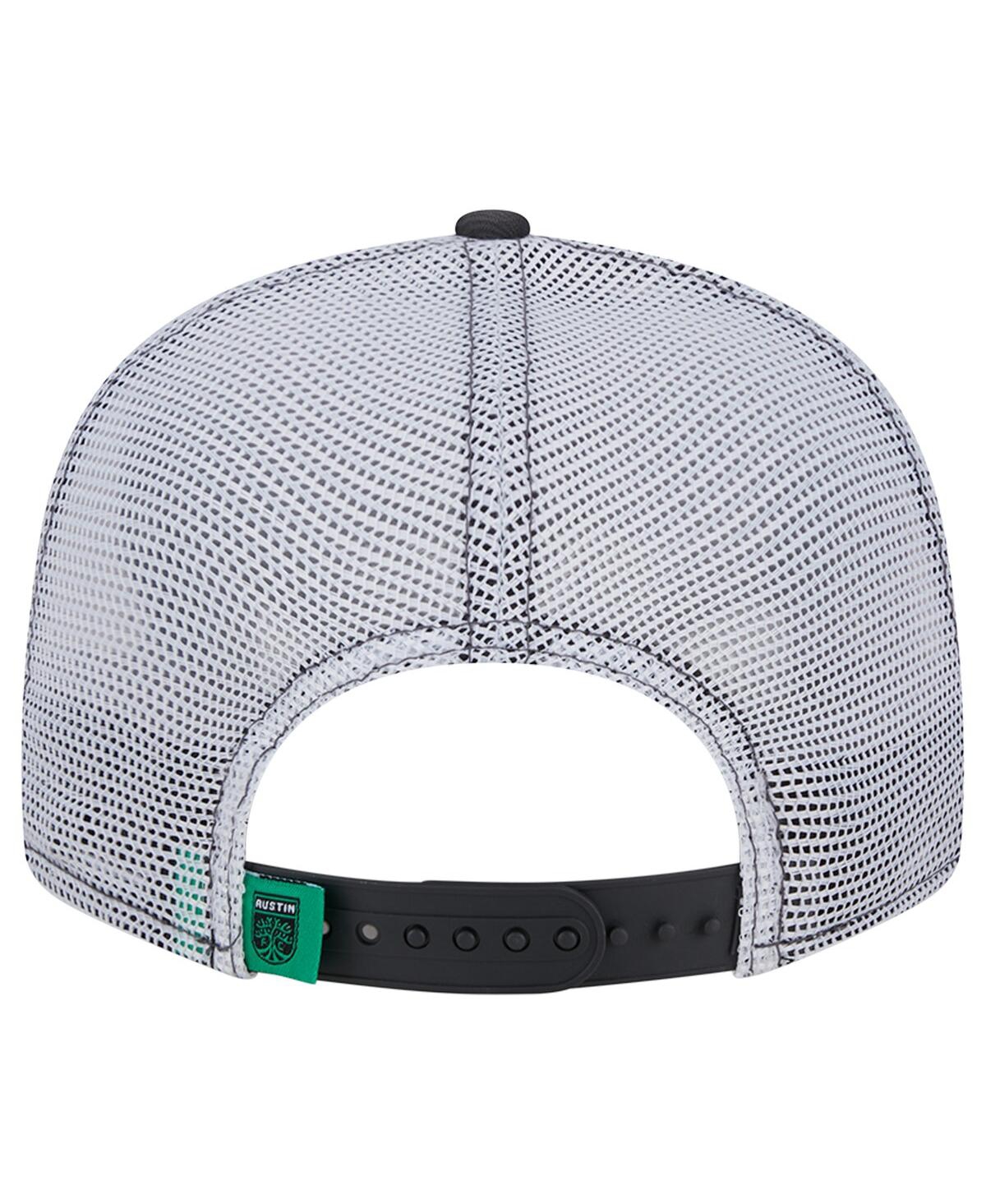 Men's New Era White Austin Fc Outdoor Trucker 9FIFTY Snapback Hat - White