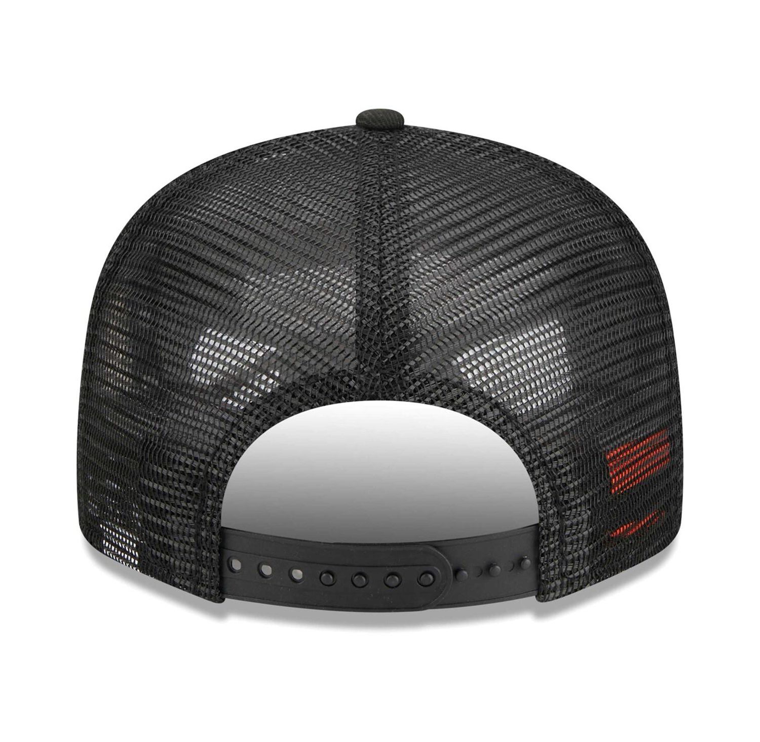 Men's Black Nickelodeon Splat Trucker 9FIFTY Snapback Hat