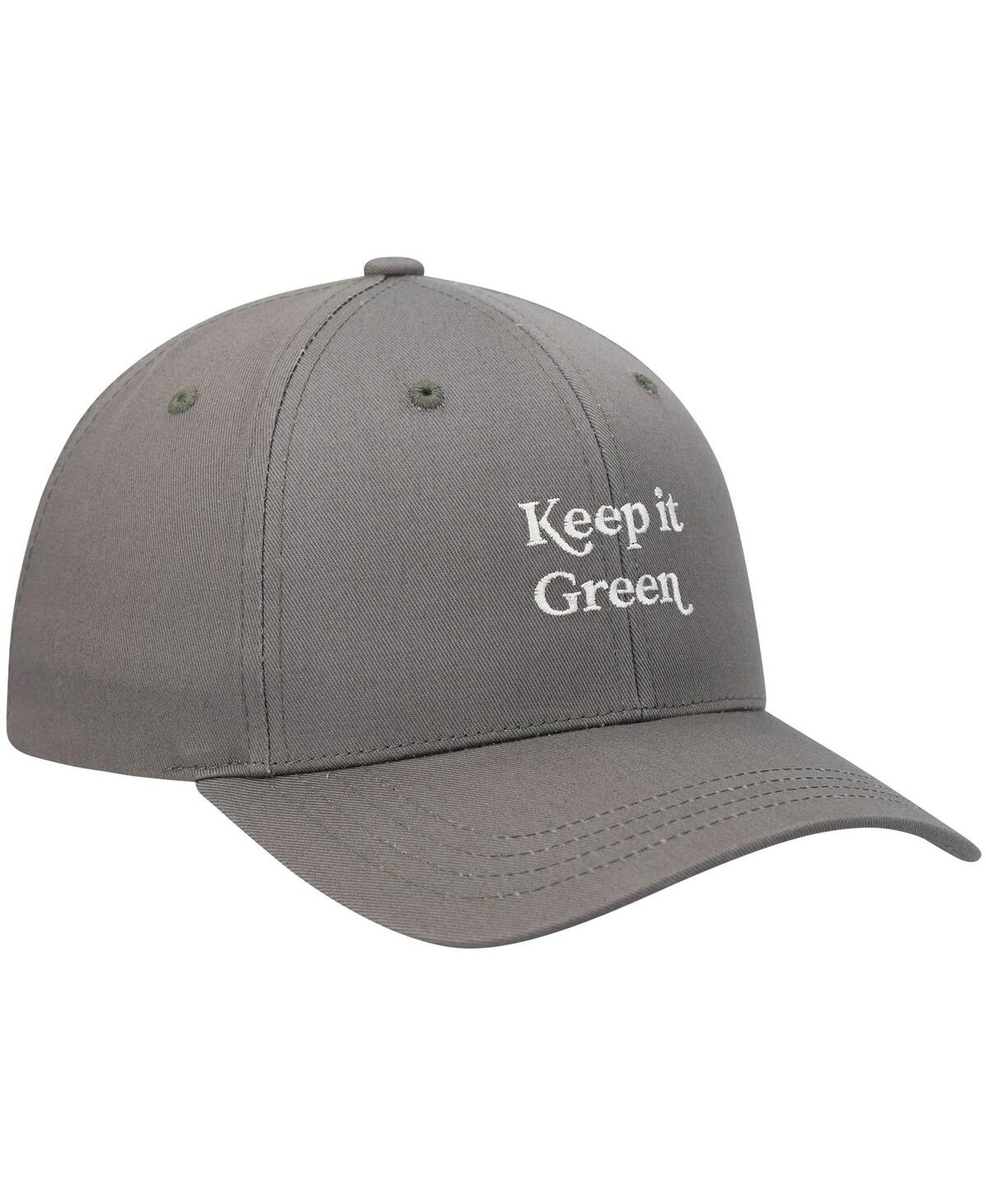 Shop Tentree Men's  Olive Keep It Green Elevation Snapback Hat