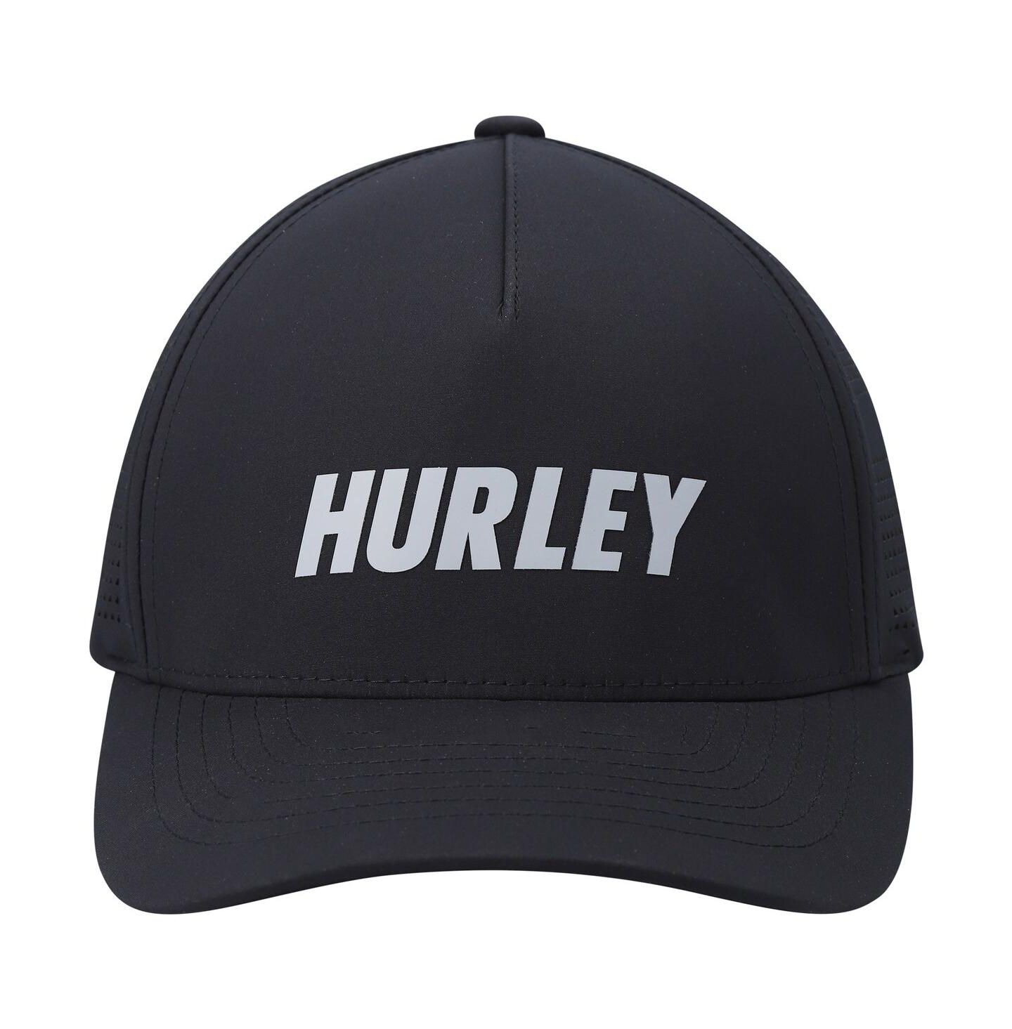 Мужская кепка Hurley Black Canyon Adjustable Hat — фото 2