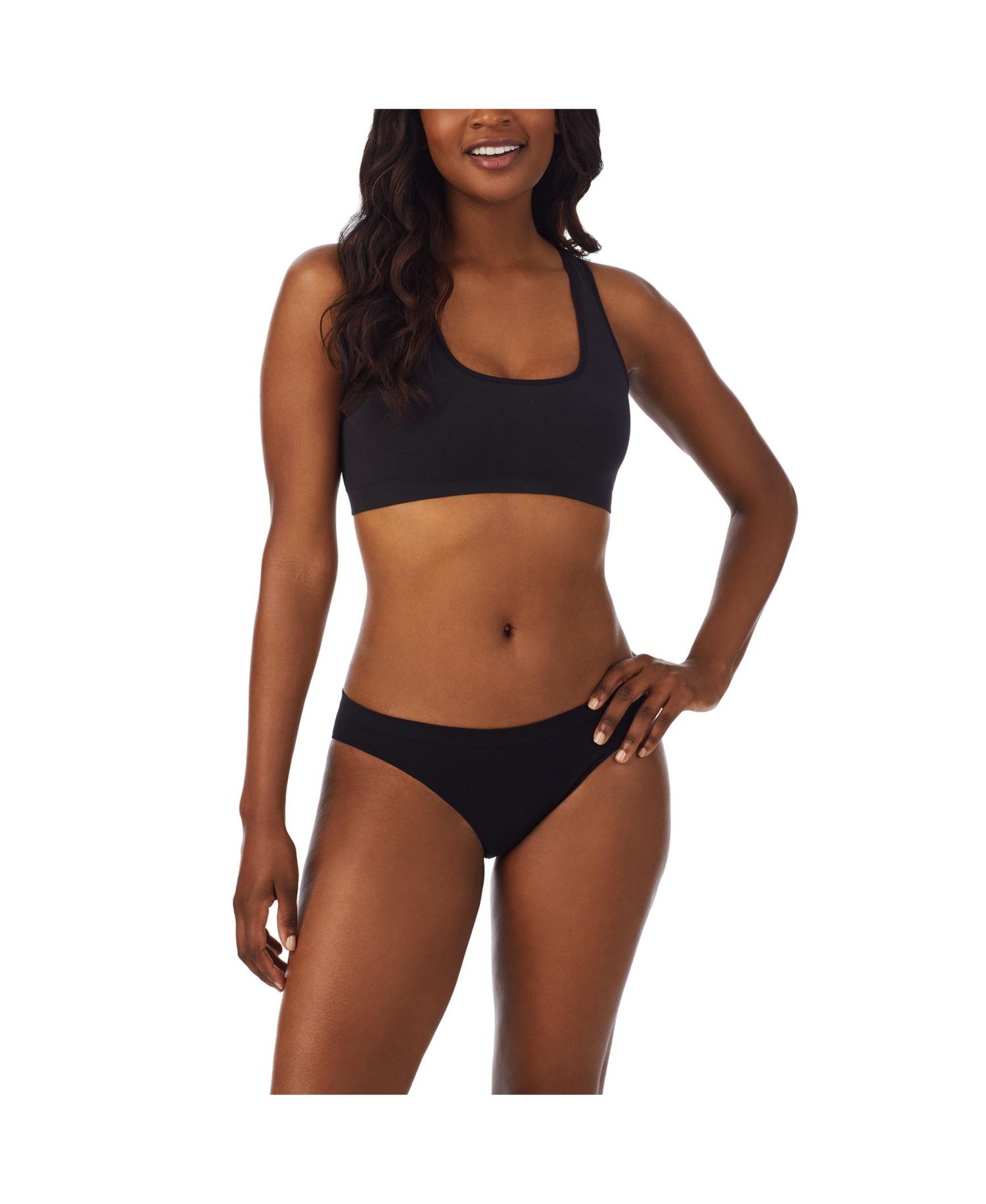 Women's Cabana Cotton Seamless Easy Tank Bralette, G5350