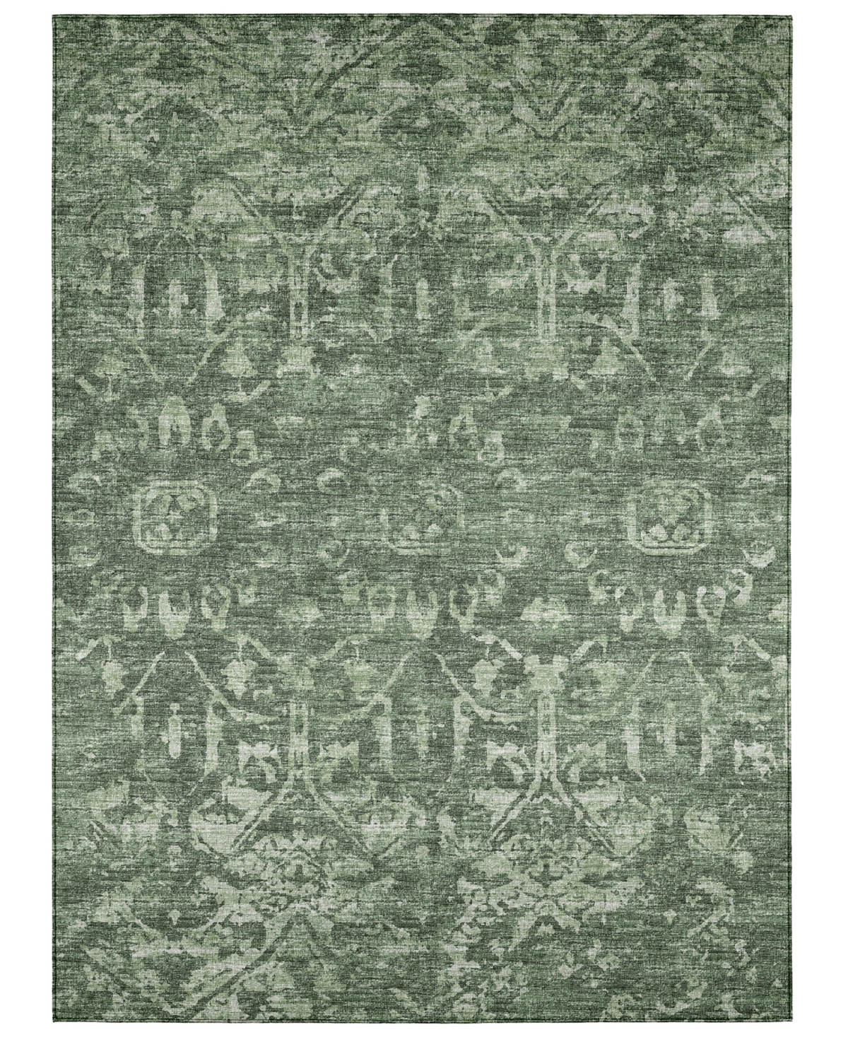 Addison Othello Outdoor Washable AOT31 10' x 14' Area Rug - Green