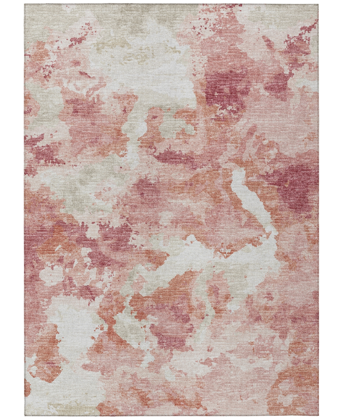 Addison Accord Outdoor Washable AAC32 8' x 10' Area Rug - Pink