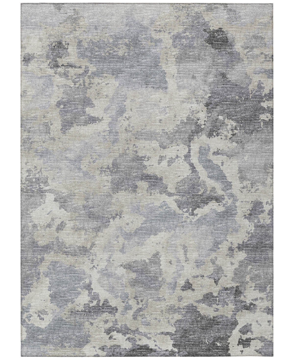 Addison Accord Outdoor Washable AAC32 9' x 12' Area Rug - Gray