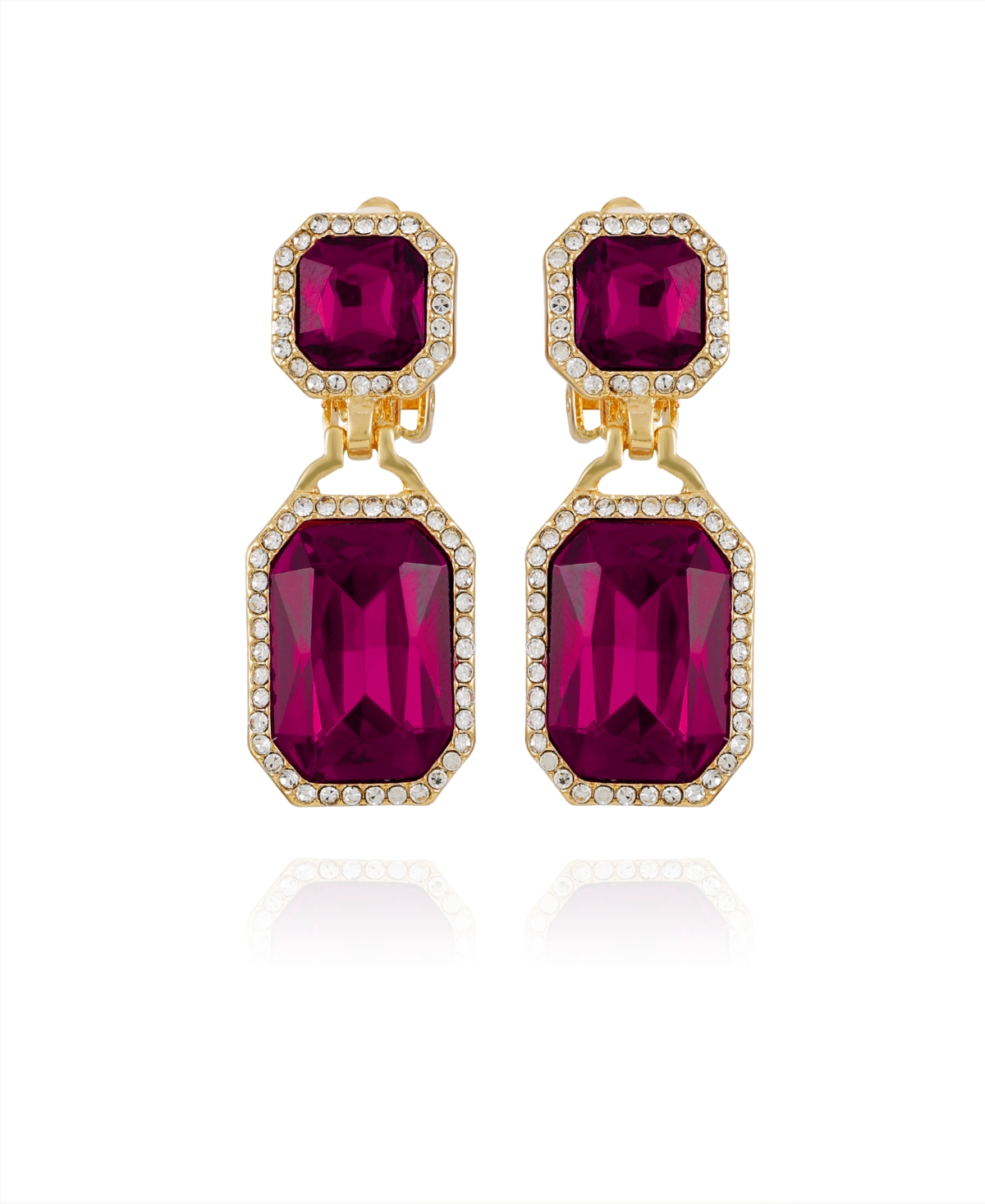Tahari clip clearance on earrings