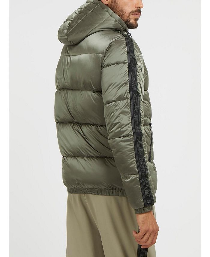 GUESS Men's Byrnie Padded Puffer Jacket - Macy's