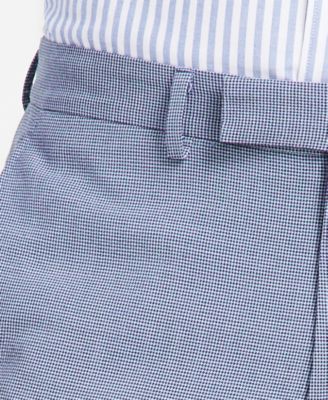 Men's Slim-Fit Mini-Houndstooth Suit