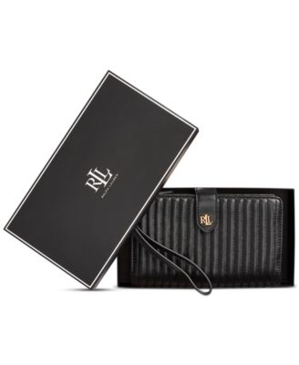 Lauren Ralph Lauren - Quilted Nappa Leather Tech Wristlet