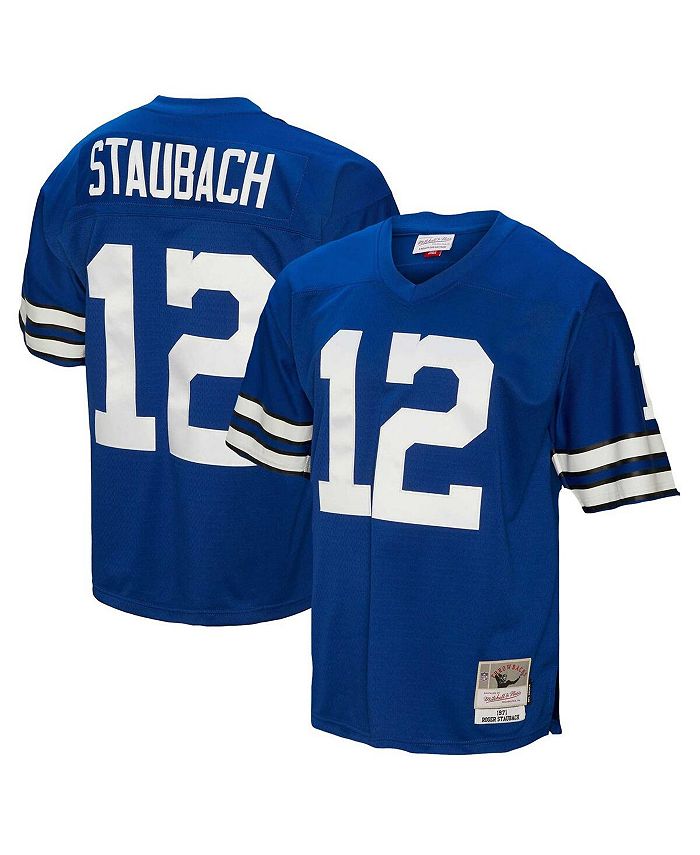 Mitchell & Ness Men's Roger Staubach Navy Dallas Cowboys Big and Tall 1971  Legacy Retired Player Jersey - Macy's