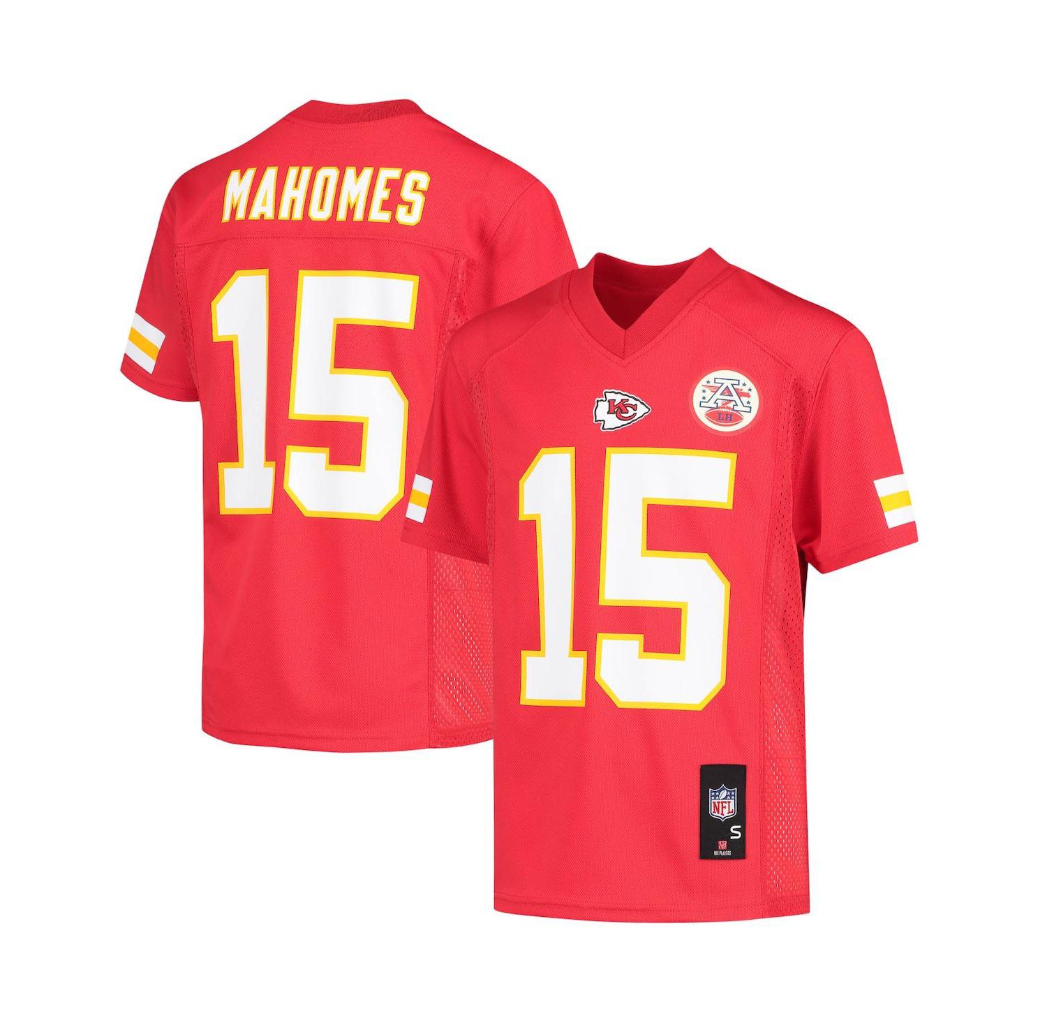 Big Boys Patrick Mahomes Red Kansas City Chiefs Replica Player Jersey