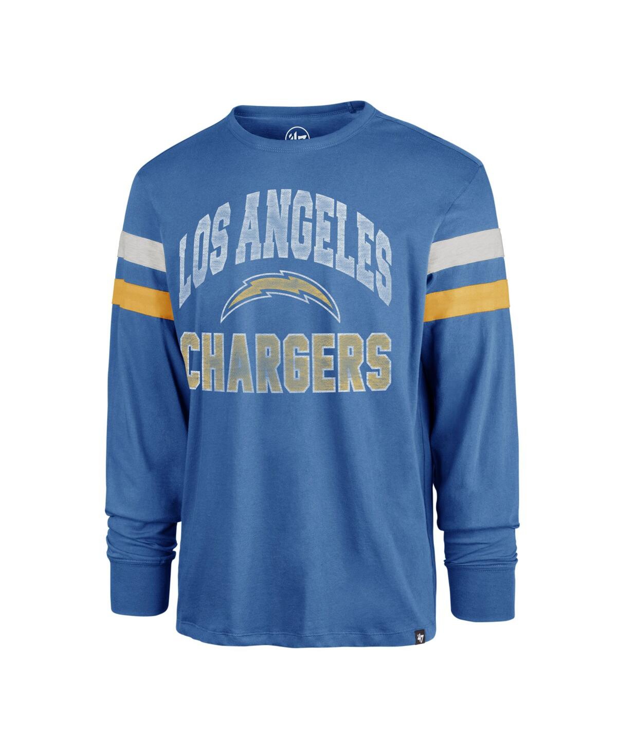47 Brand Men's ' Powder Blue Los Angeles Chargers Irving Long Sleeve T-shirt