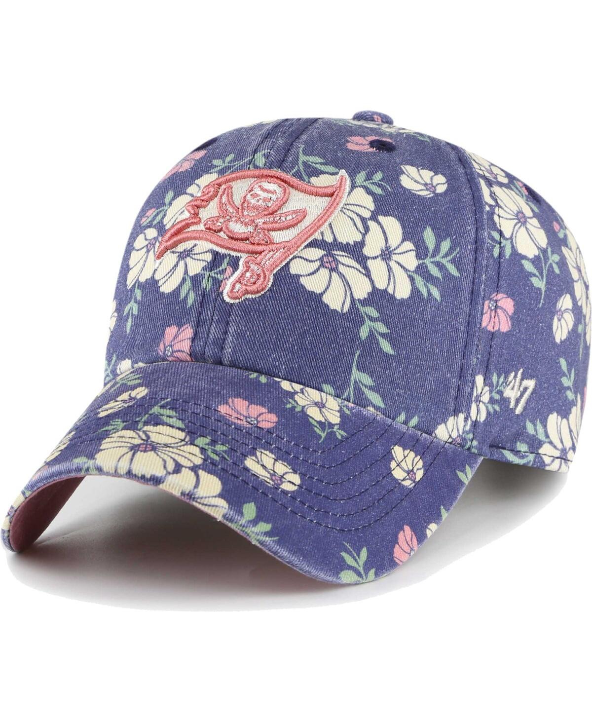 47 Brand Women's ' Navy Tampa Bay Buccaneers Primrose Clean Up Adjustable Hat