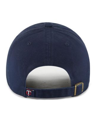 Big Boys and Girls Navy Minnesota Twins Clean Up Adjustable Hat