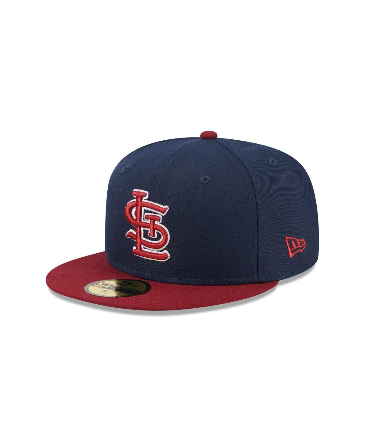 Men's New Era Light blue/navy St. Louis Cardinals Beach Kiss 59FIFTY Fitted Hat