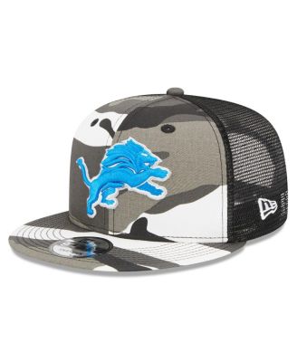 Detroit Lions New Era Urban Camo 9FIFTY Trucker Snapback Hat