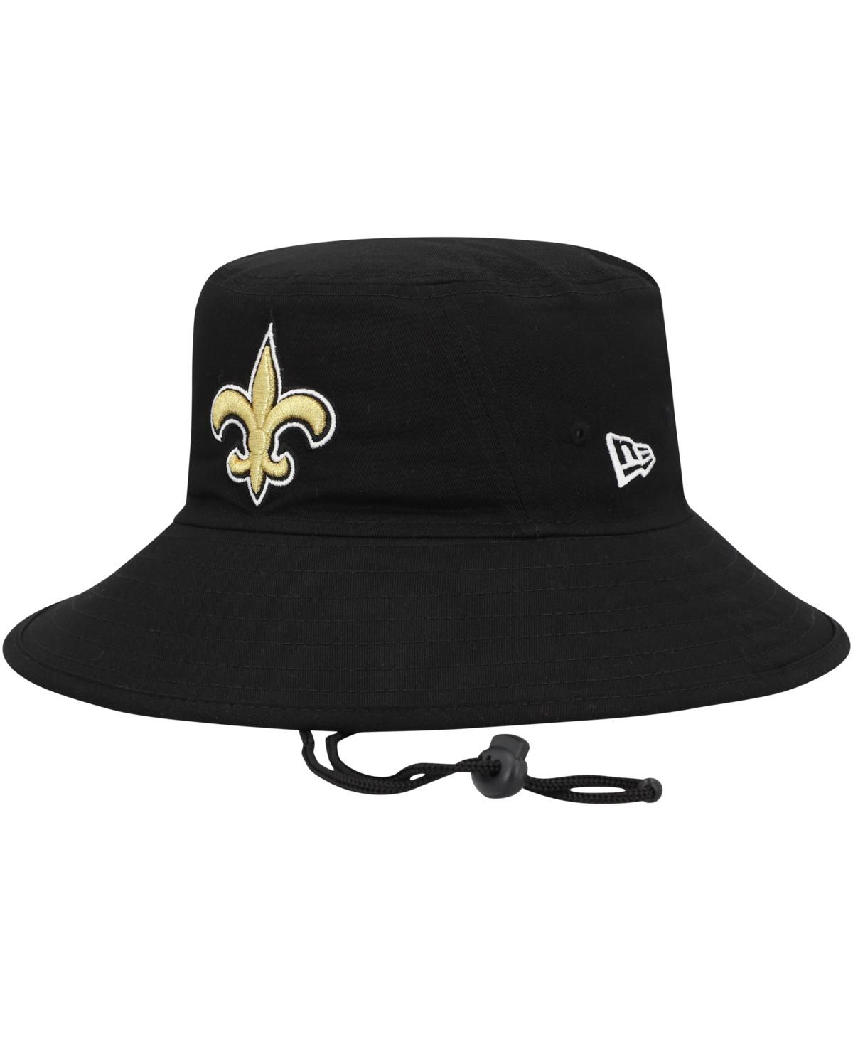 Мужская черная панама New Orleans Saints Main