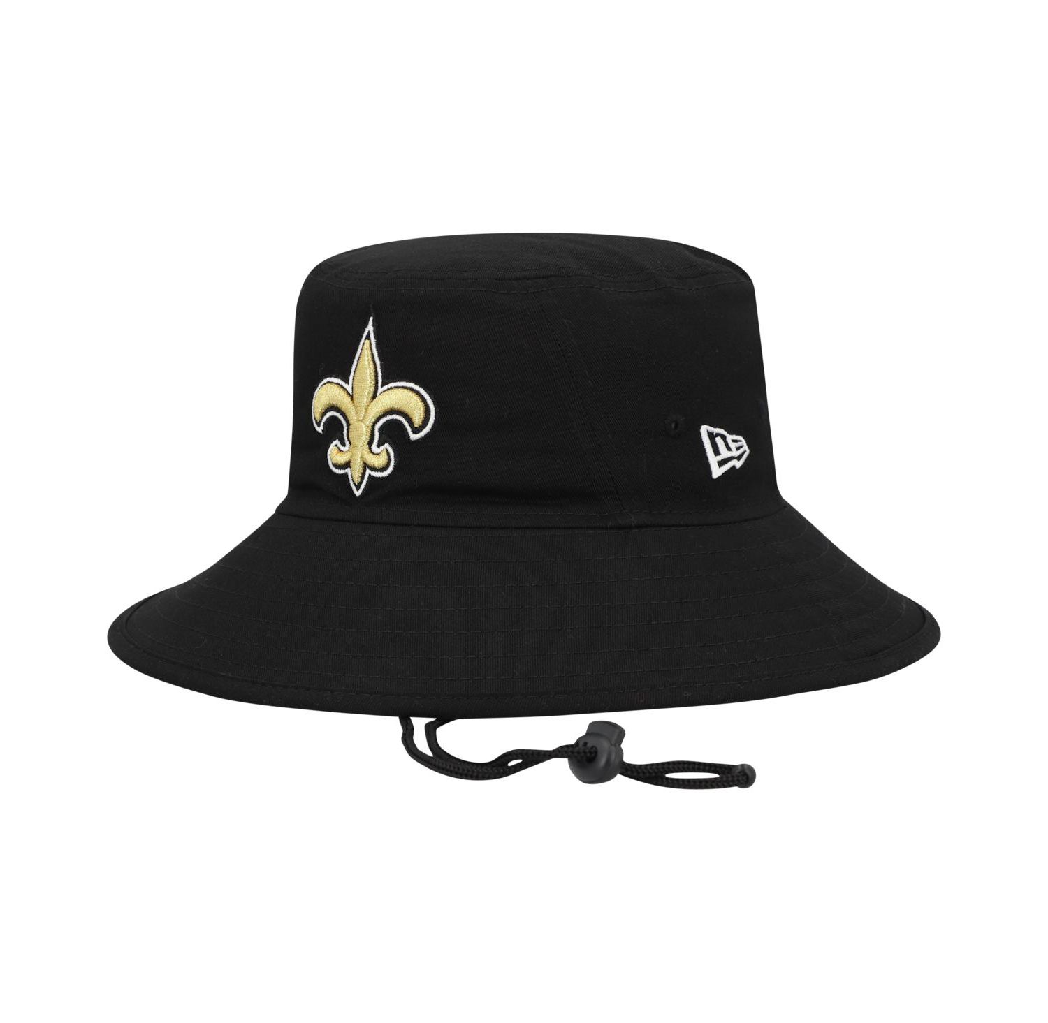 Men's Black New Orleans Saints Main Bucket Hat